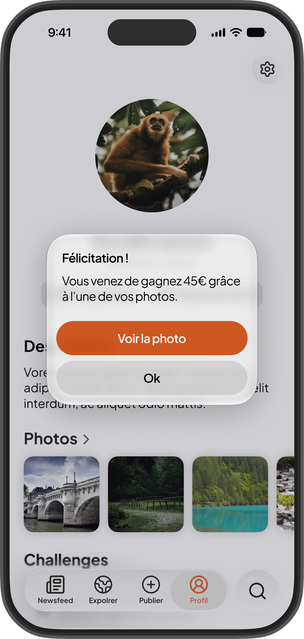 Écran de l'app Hexatrip — étape 04 : 