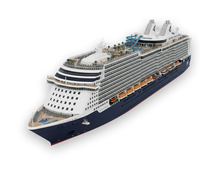 Paquebot de croisière en mer